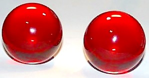translucent plastic balls